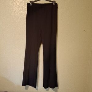 iris Black Boot Cut Flare Pants